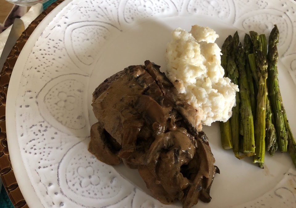Beef and sherry steak diane